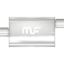 Stainless Muffler 2.25in. Offset In/Center