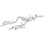 63-79 Dodge B-Body Crossmember Back Exhaust