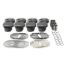 SBC Dome PowerPak Piston Set 4.135 Bore +9cc