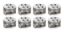 SBC FT Powerpak Piston Set 4.008 Bore 604 Crate