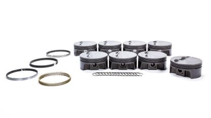 SBC FT PowerPak Piston Set 4.030 Bore -3.0cc