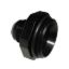 #12 AN Water Neck Fitting - Black