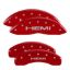 12-17 Dodge Ram Caliper Covers Red