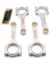 5.472 H-Beam Rod Set Honda K20A Lightweight