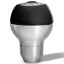 Race Airleather Shift Kn ob Airleather Brush Alum