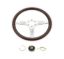 Super Grand Prix Steerin g Wheel Wood/Pol. Silver