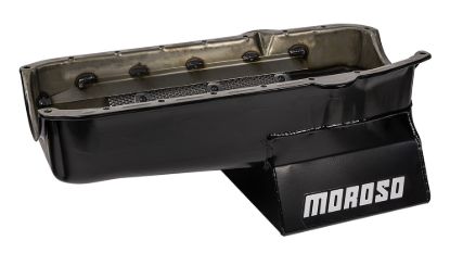 SBC Street/Strip Oil Pan 86-Up 1-Piece Rear Main