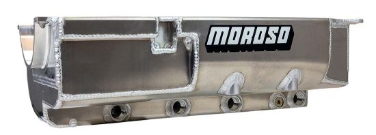 BBC Oil Pan Dry Sump w/4-Pickups Aluminum