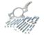 Alternator Mount Kit - SBC w/Meziere Pump