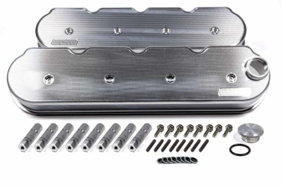 GM LS Billet Alm. Valve Covers 2.5in Tall