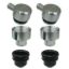 Billet Breather Adapter Kit 2pk for 1.22 Hole