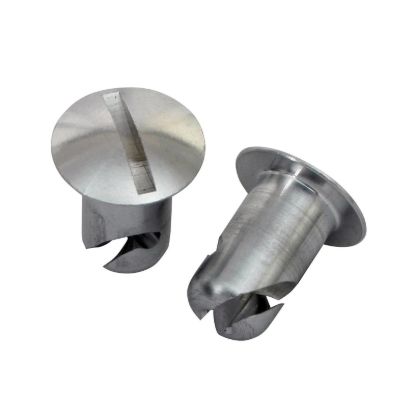 Quick Fastener Oval 7/16 x .450  Aluminum