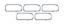 SBC 1-Piece Oil Pan Gaskets 86-Up (5pk)