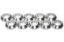 1in Cone Spacer 10 pack Aluminum - Plain