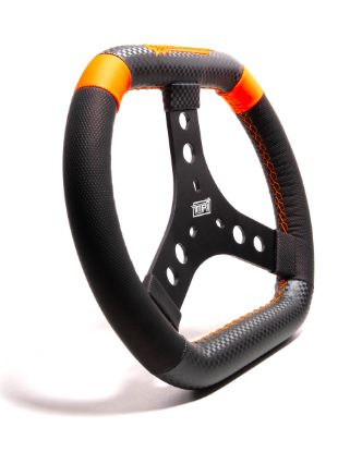 12.75 in 3-Bolt Aluminum Oval Wheel High Grip