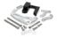 Chevy BB Power Steering Braket clear powder coat