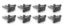 NGK MOD Ignition Coil Set 8pk Stock #49469