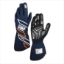 ONE-S GLOVES my2025 FIA 8856-2018 NAVY BLUE / FL