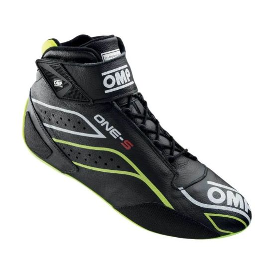 ONE-S SHOES FIA 8856-201 8/SFI BLACK / FLUO YELLO