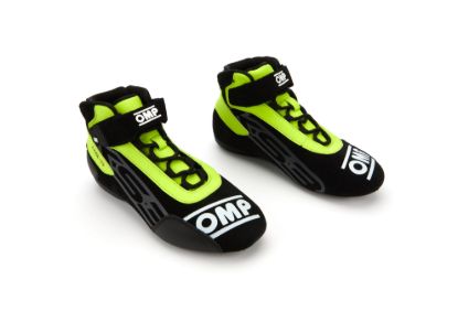 KS-3 Shoes Black And Flo Yellow Size 38
