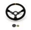 Corsica 330 Steering Wheel Dished Black