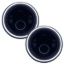 7in LED High Powered Headlights Black Bezel
