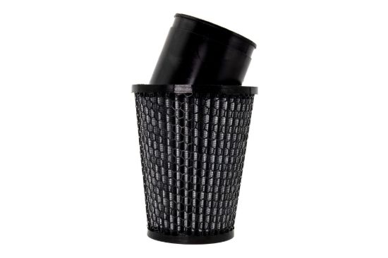 Filter Air Kart Asphalt 2.437in Inlet 5in Black