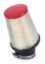 Filter Air Kart 2.437in Inlet 4in 20 Deg Red