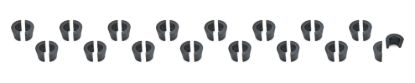 11/32 Valve Locks - 8 Degree Steel +.050