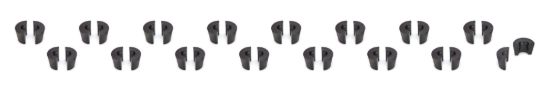 7mm Valve Locks - 10 Degree -.100