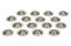 TI Valve Spring Retainers - GM LS