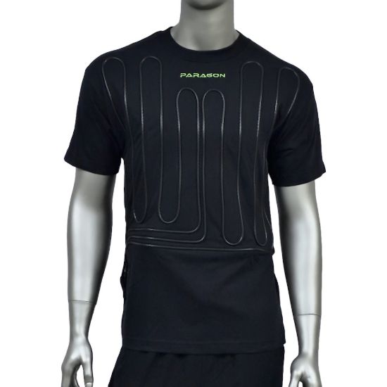 Shirt Cooling Medium Black Left Exit