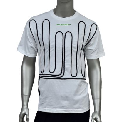Shirt Cooling XX-Large White Right Exit