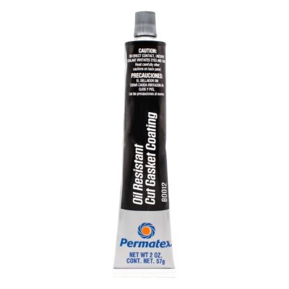 Black Cut Gasket Coating 2 Ounce