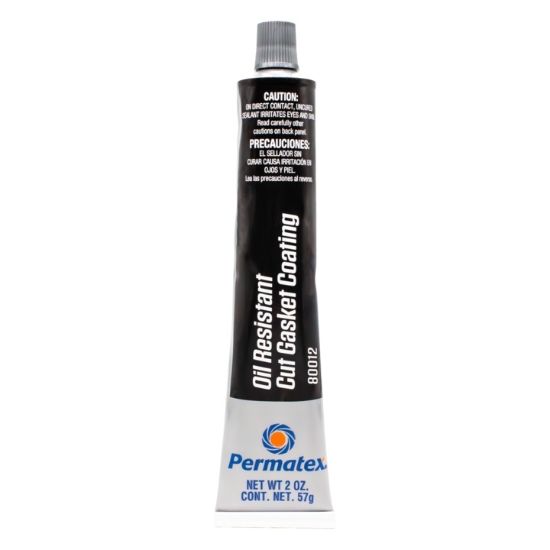 Black Cut Gasket Coating 2 Ounce