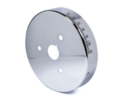 SBC 6 3/4in Balancer Cover Chrome