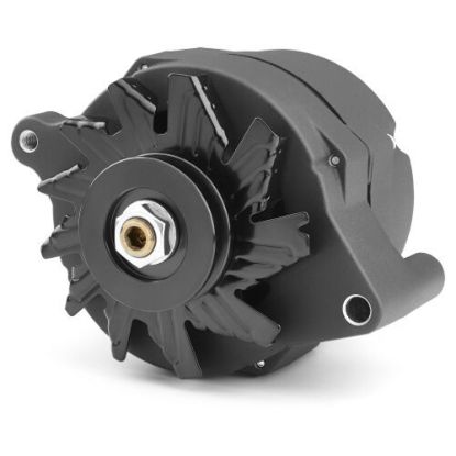 Ford Alternator 1-Wire 100 Amp Black Crinkle