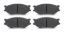 Brake Pad for PFC ZR34 Caliper