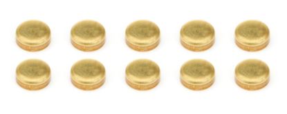 Expansion Plugs 10pk - Brass 1-3/8 Dia