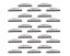 Woodruff Keys  25pk 3/16 x 1-7/16 in