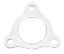 Gasket Subaru WRX/STI Header to Up-Pipe 3 bolt