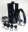 Catch Can Dual Inlet Black Aluminum -10an ORB
