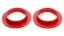 64-73 Mustang Front Sprg Isolators-Uppers