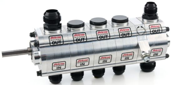 Oil Pump 5-Stage R4 Left Side Mount  Male Hex