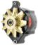 Black Ford 100amp Upgrd Alternator