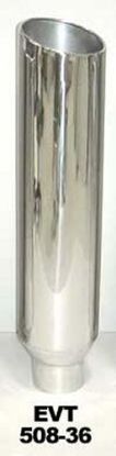 Exhaust Stack 5in x 8in 36in L Polished