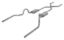 64-72 A-Body H-Bomb Crossmember Back Exhaust