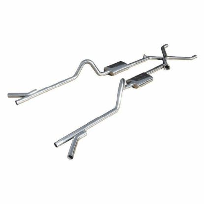 55-57 Chevy 2.5 Exhaust w/X-Pipe