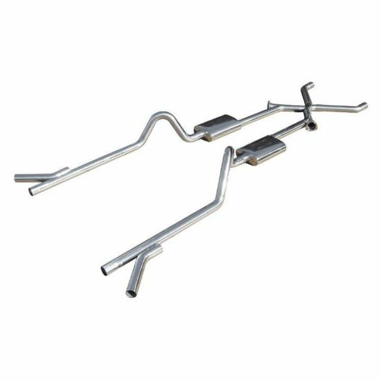 55-57 Chevy 2.5 Exhaust w/X-Pipe