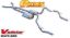 70-81 Camaro Crossmember Back Exhaust Kit 2.5in